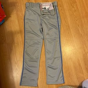 Boys Rawlings baseball pants Semi relaxed XL Blue pinstripe